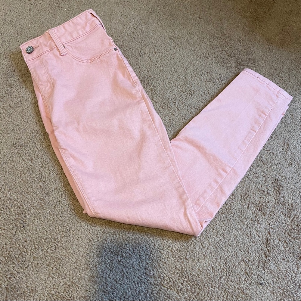 Like new salmon colored jeggings
